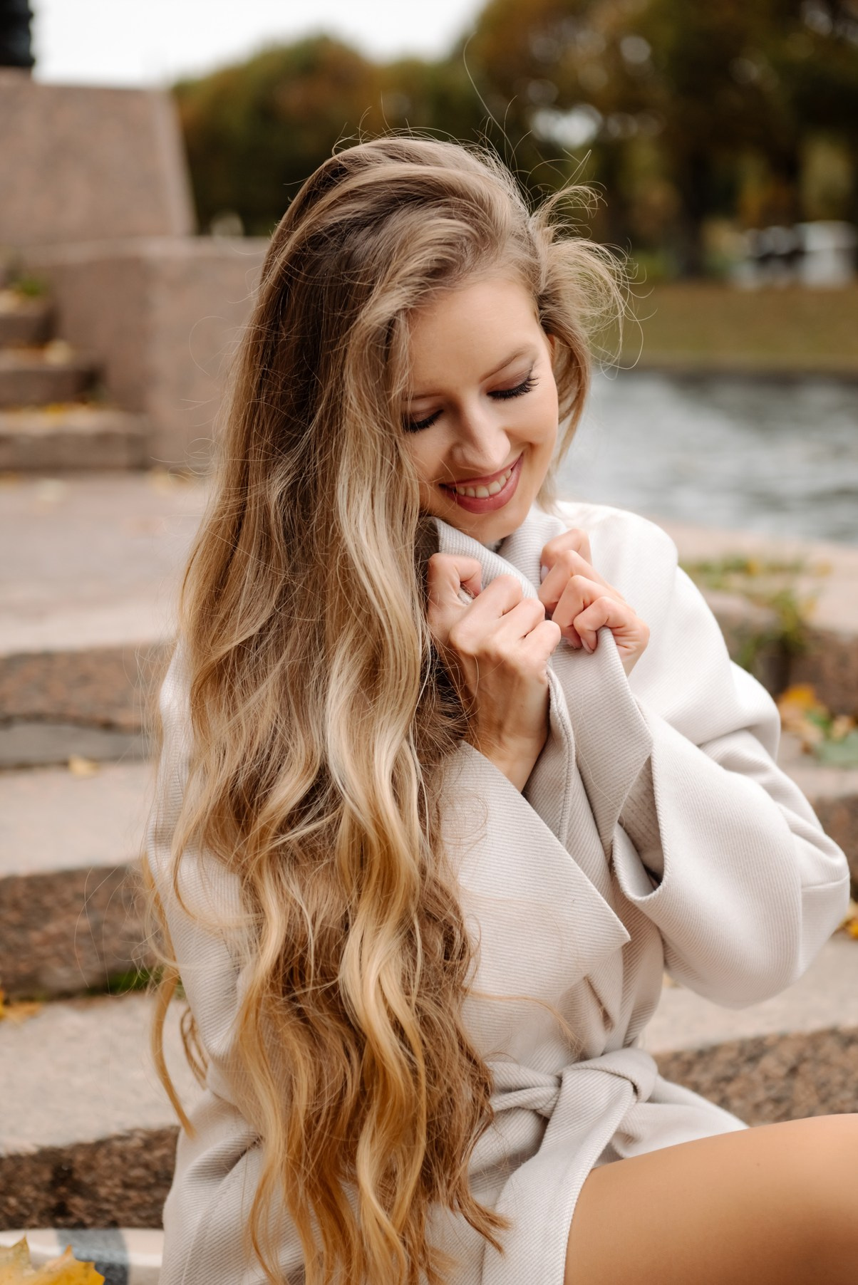 Осенняя фотосессия в Питере в Михайловском саду. Свадебный и сеейный фотограф в Санкт-Петербурге Елена Худякова