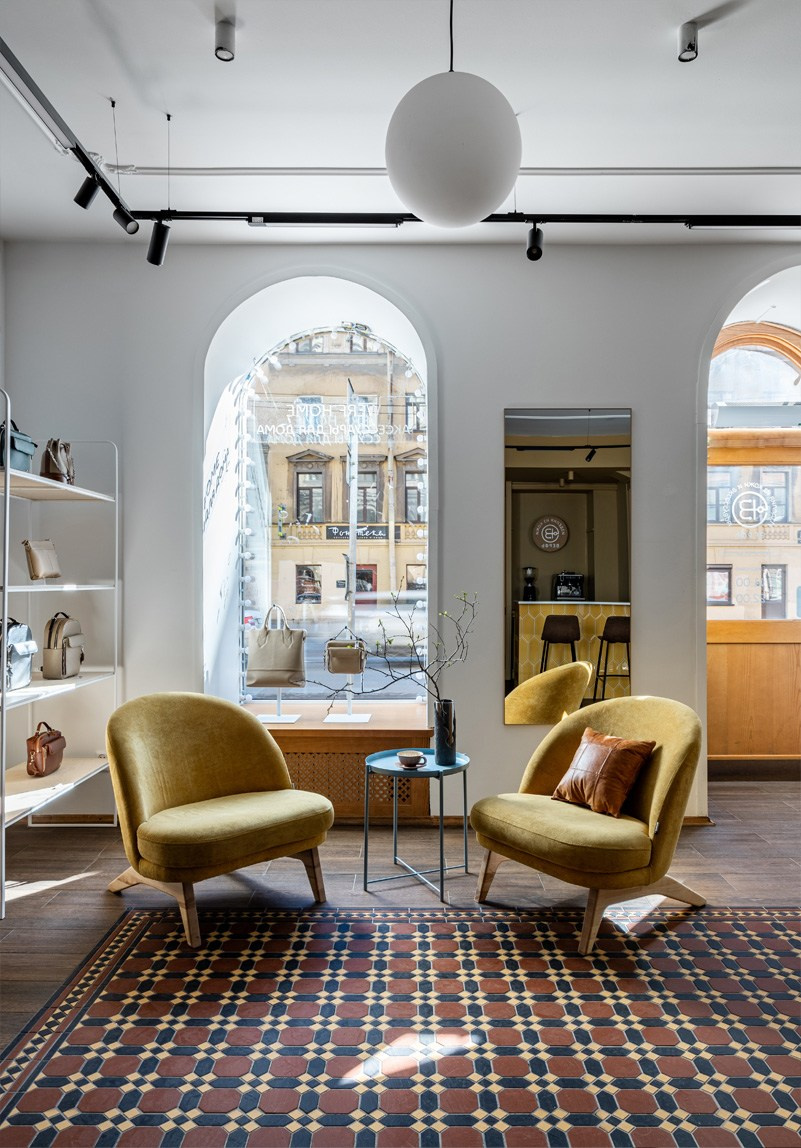 Saint Petersburg, Marata 29. Olga Goldina architectural interior design, styling and staging