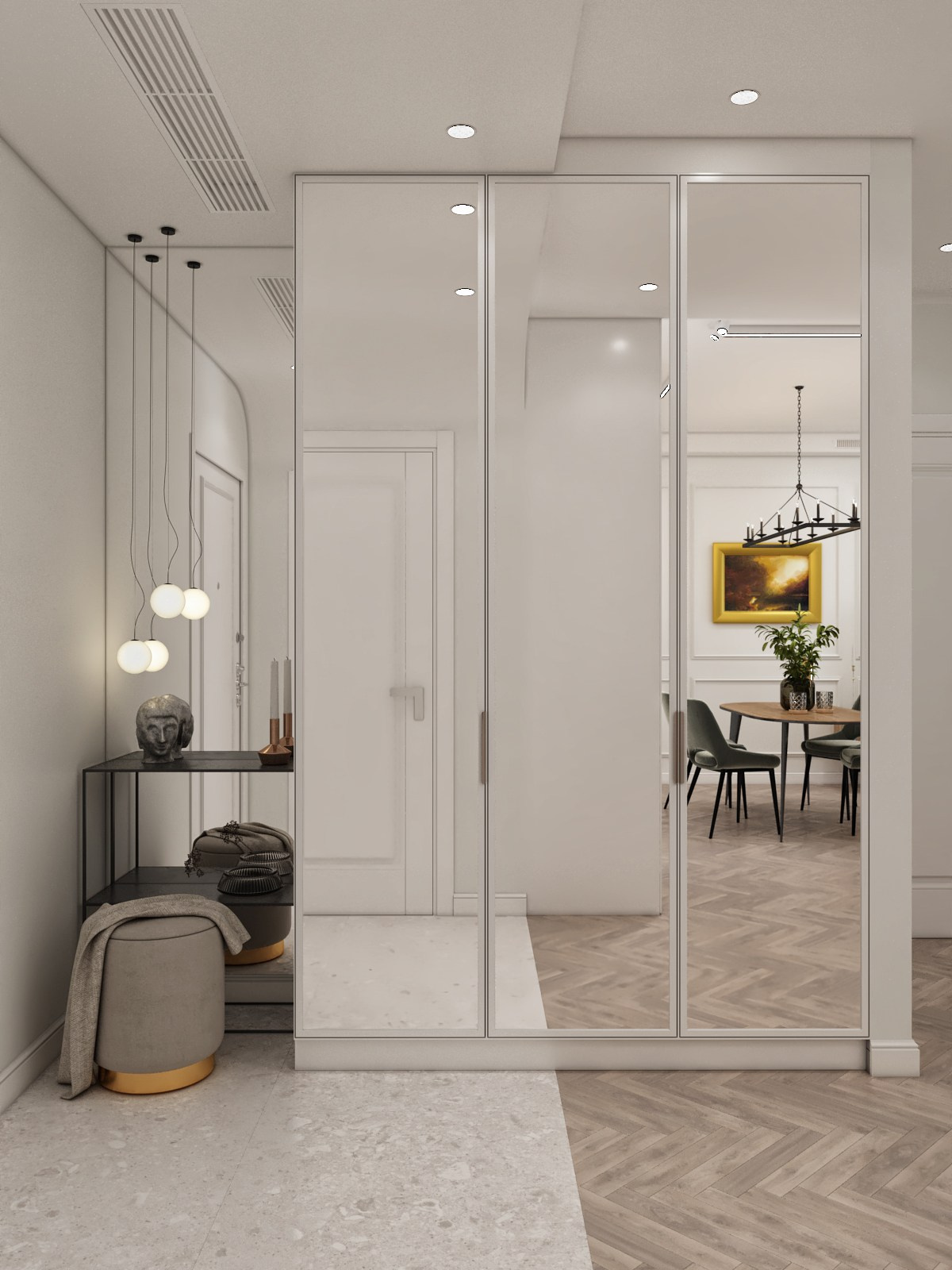 Квартира ЖК Аквамарин, г. Владивосток. Дизайн-проекты жилых и общественных пространств во Владивостоке