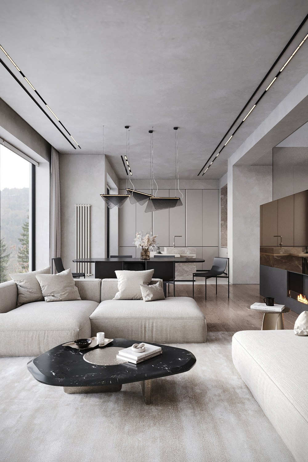 NOVOGORSK CLUB. Дизайн интерьера бизнес класса Москва Янина Филиппова