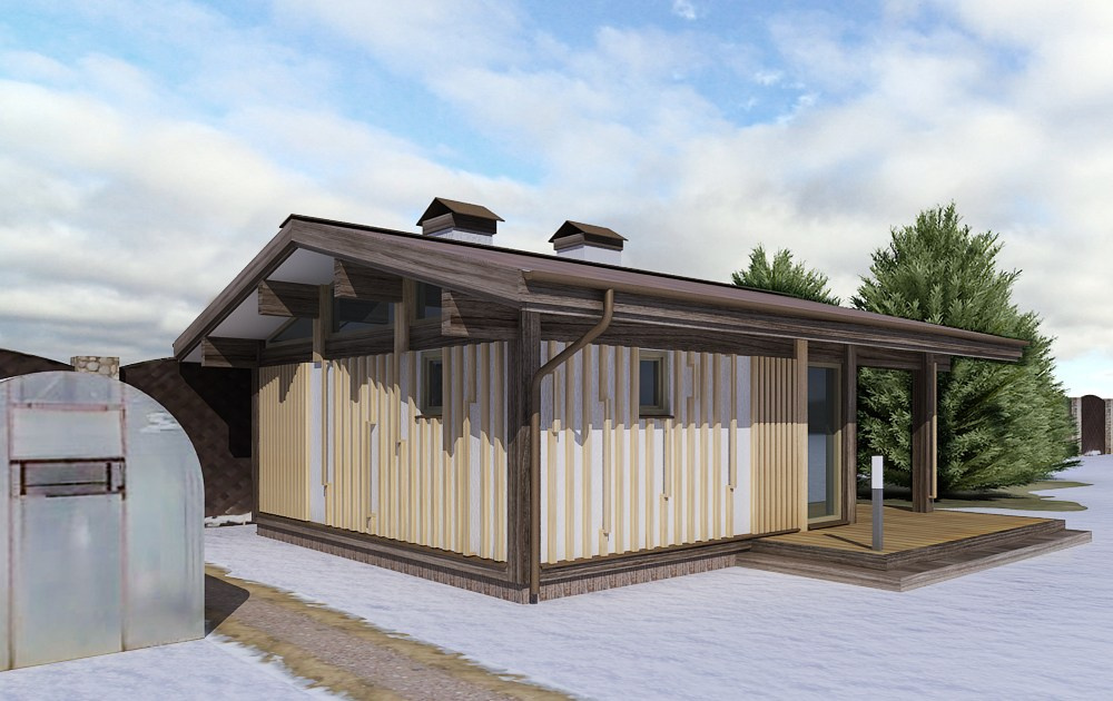 Баня в Токсово. Дизайнер в Санкт-Петербурге Дмитрий Цыбулько