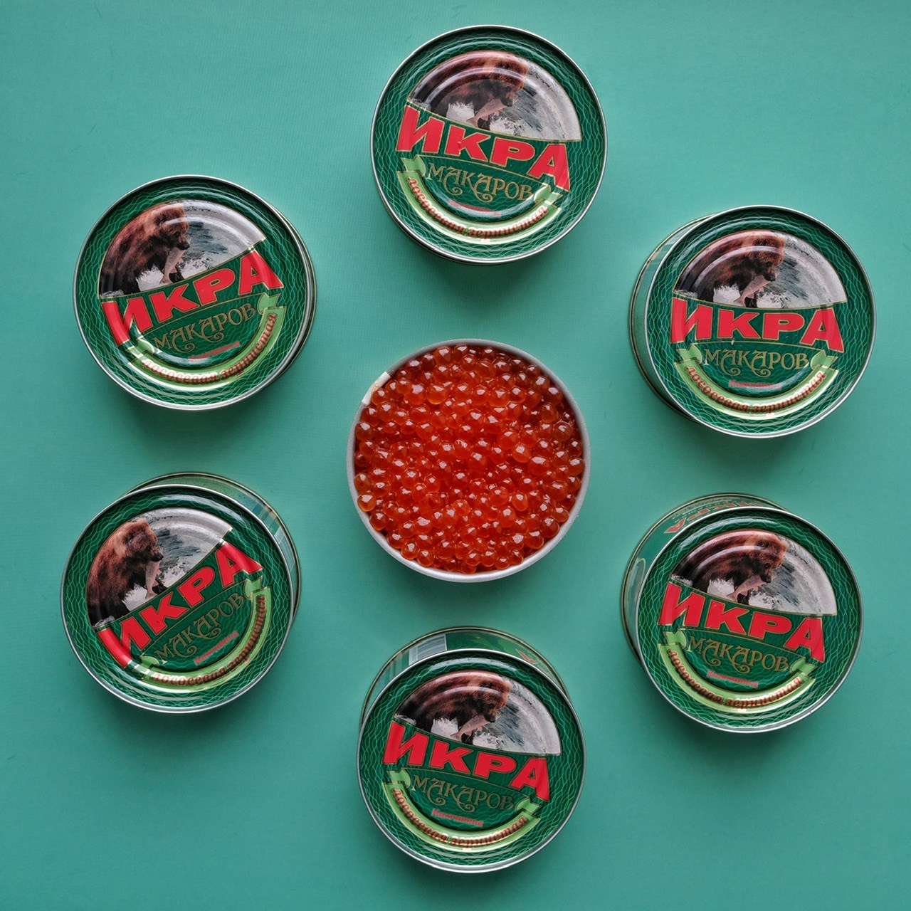 Поп арт икра. Фотограф Евгений Андреев
