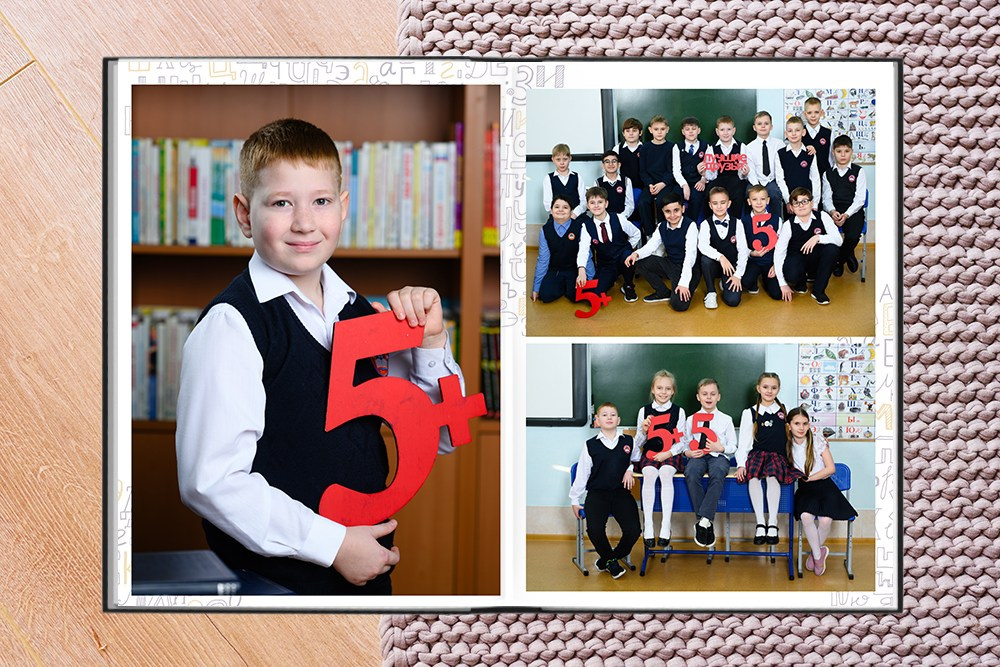 Выпускной альбом «Коротко о классе». Студия выпускных альбомов Ольги Галкиной. Томск