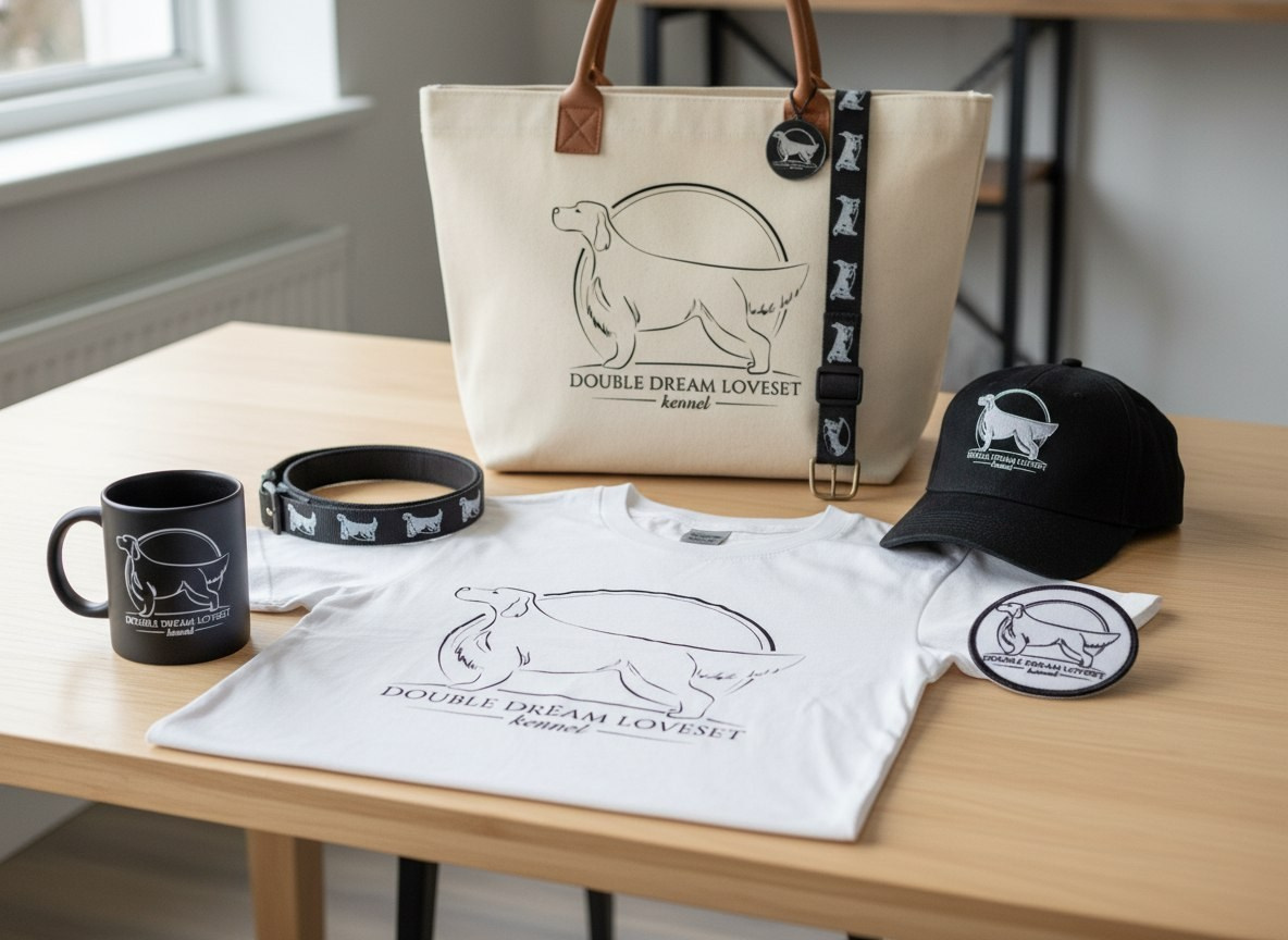 Лого для питомника сеттеров Double Dream Loveset. Фотограф анималист Благовещенск. Сафонова Виктория