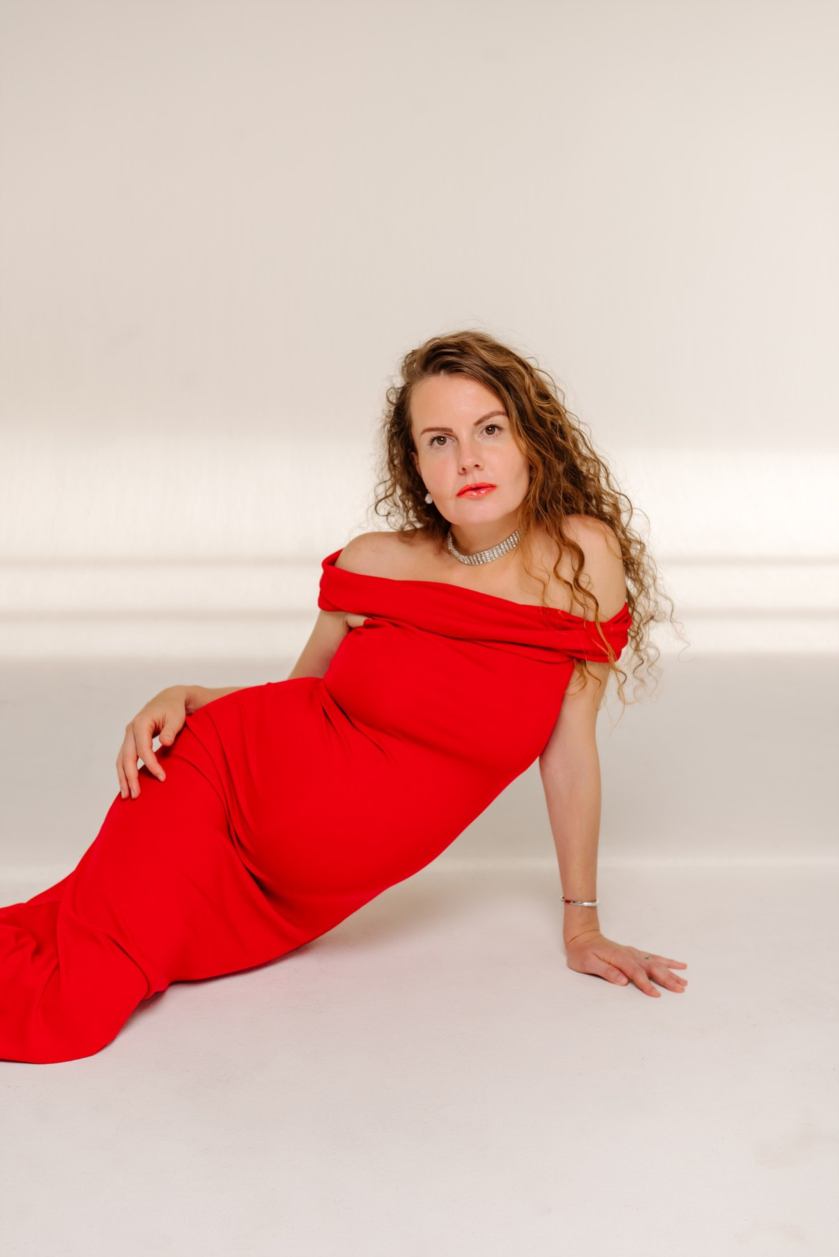 Беременность. В красном. Свадебный и сеейный фотограф в Санкт-Петербурге Елена Худякова