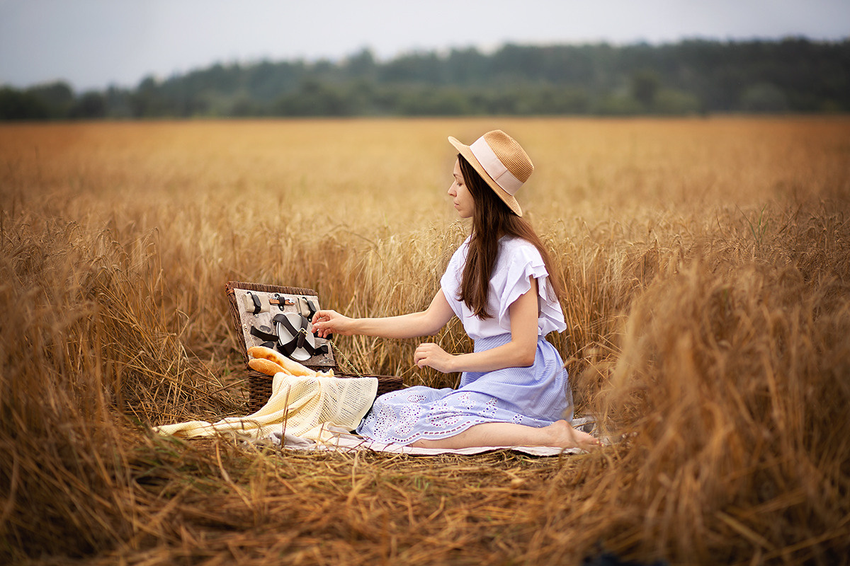 Женский портрет. Семейный и детский фотограф в Москве Полина Парамонова