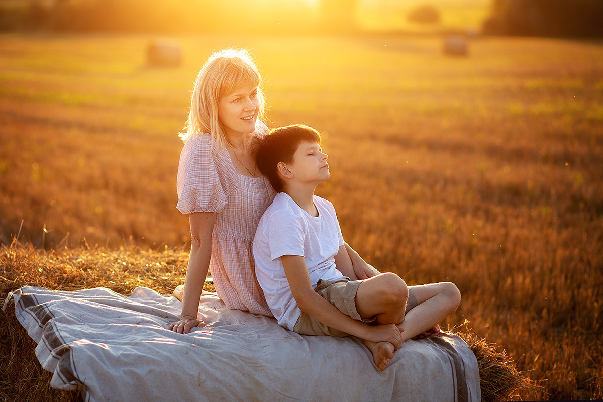 Семейная фотосессия. Семейный и детский фотограф в Москве Полина Парамонова