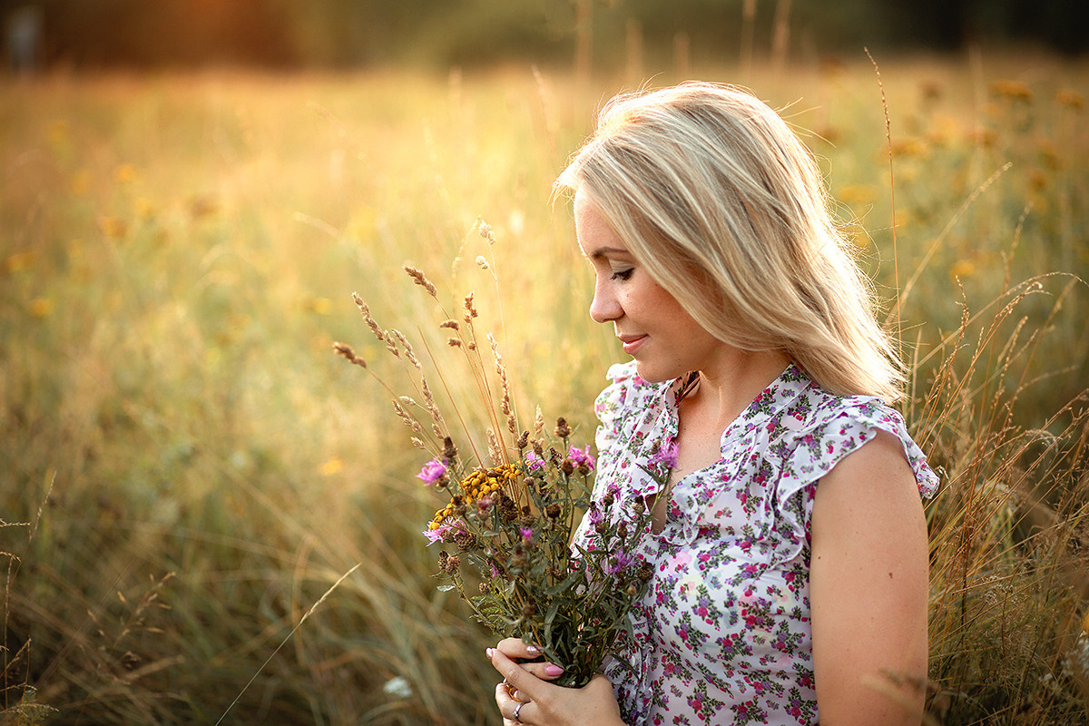 Женский портрет. Семейный и детский фотограф в Москве Полина Парамонова