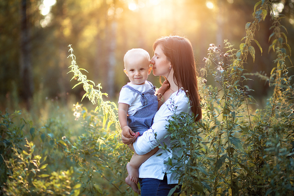 Семейная фотосессия. Семейный и детский фотограф в Москве Полина Парамонова
