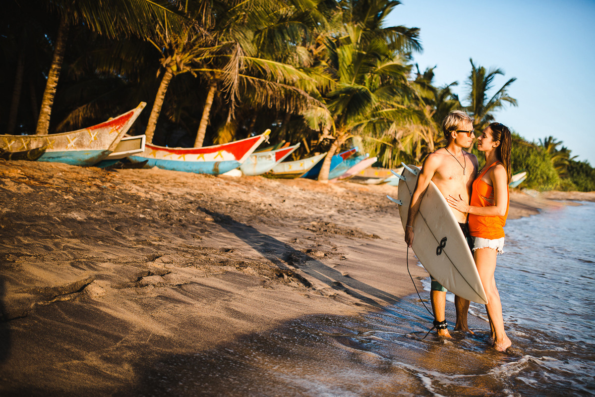 Шри -Ланка. Леша и Катя