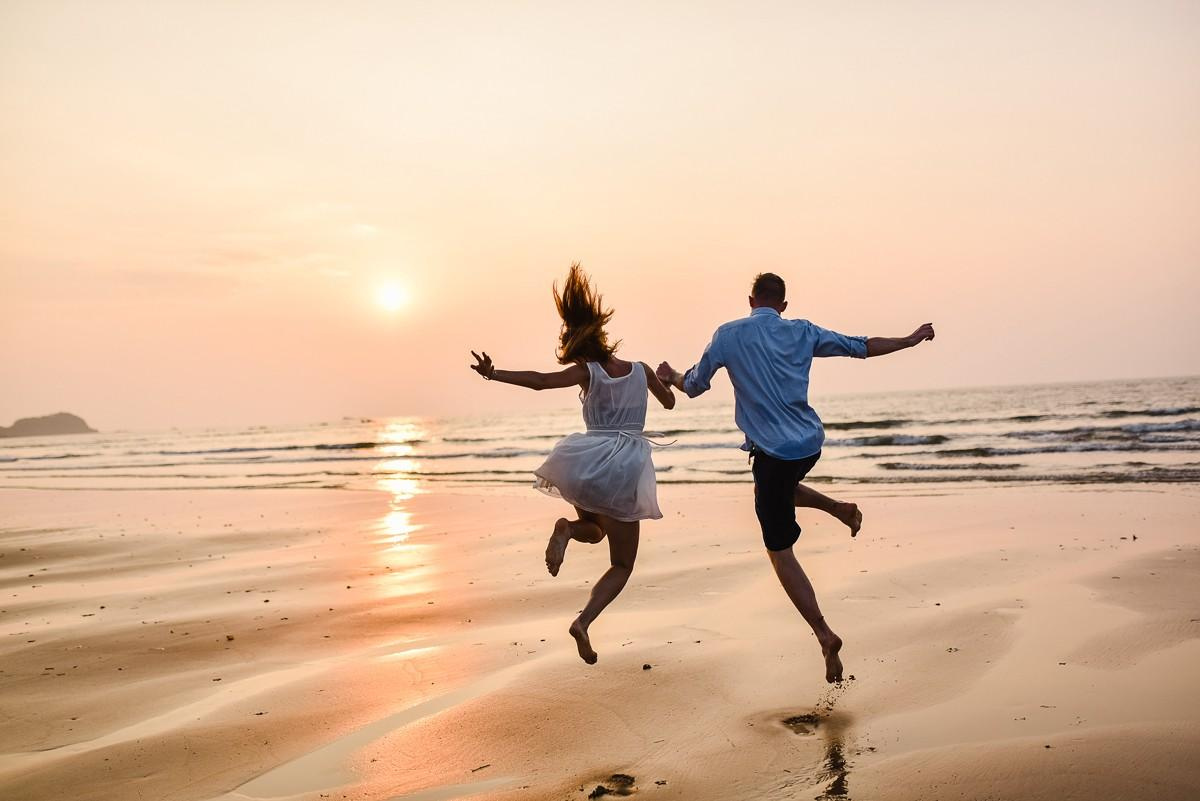 Кирилл и Рита . Goa. Paradise beach