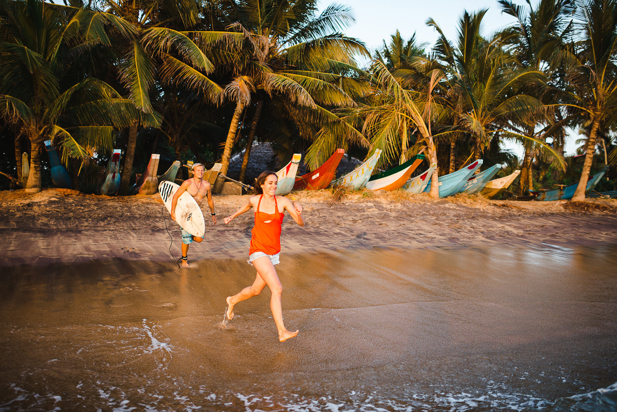 Шри -Ланка. Леша и Катя