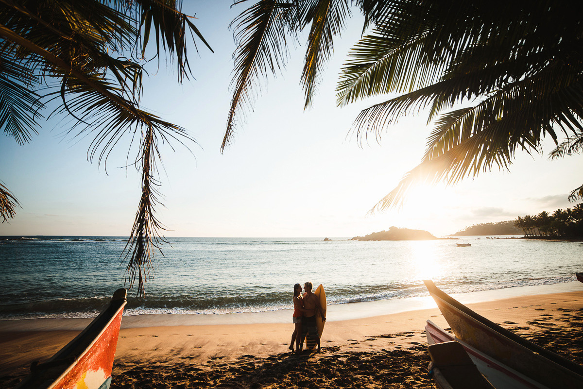 Шри -Ланка. Леша и Катя