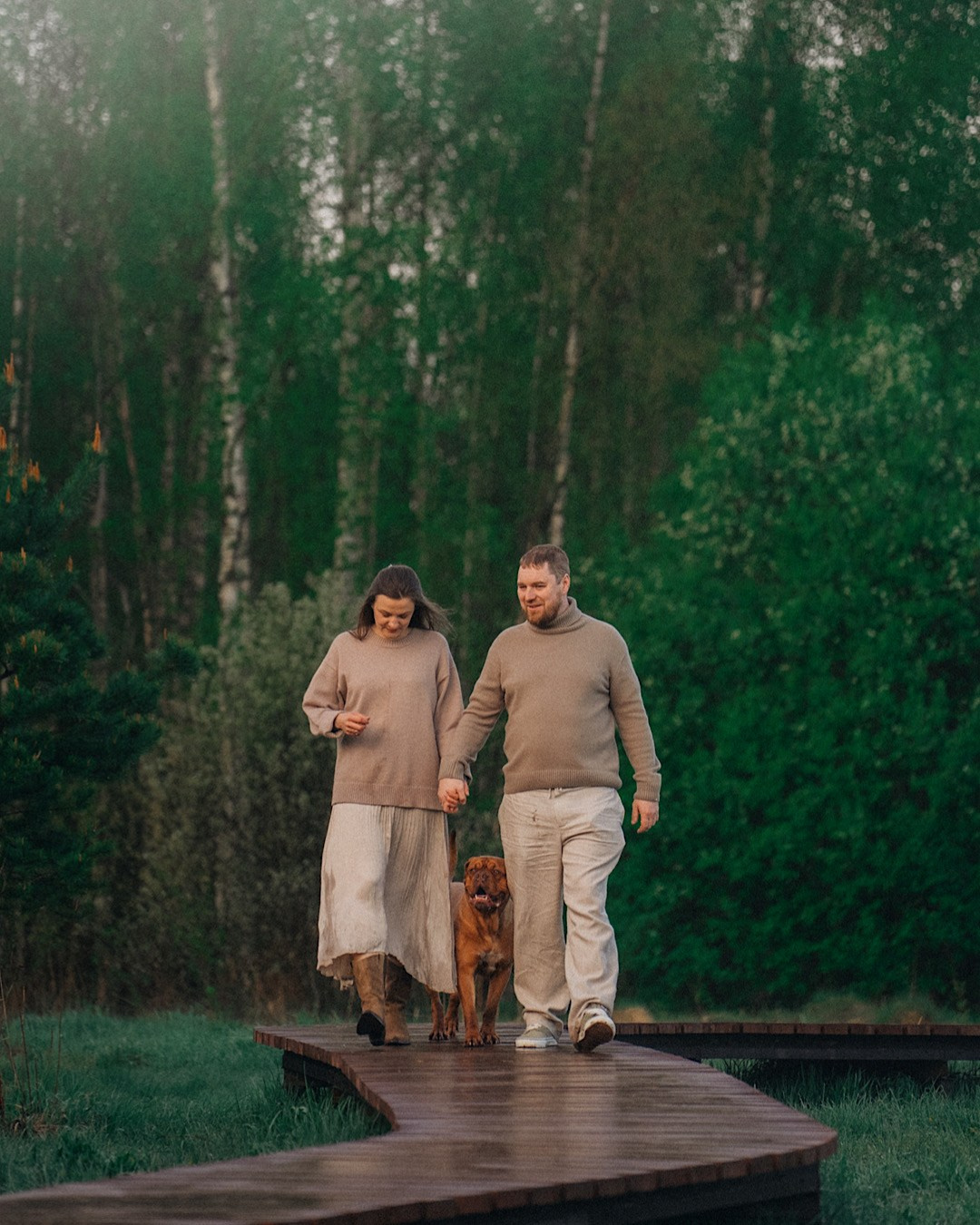 Оксана, Иван и Мандаринка. Фотограф анималист в Москве и Санкт-Петербурге Свиридова Анна