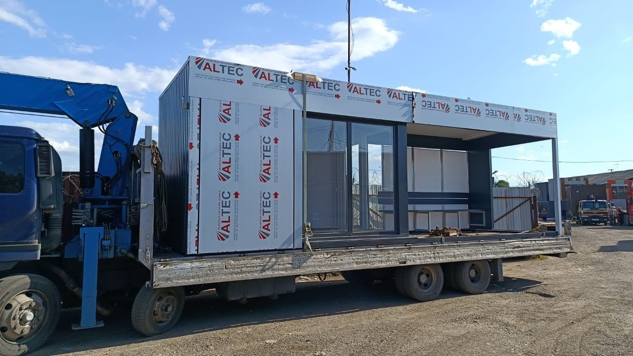 Галерея. Karkaspro. Производство торговых павильонов, торговых рядов и модульных зданий