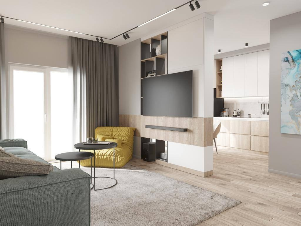 Дизайн проект комнаты. Делаем ремонт квартир в Санкт-Петербурге