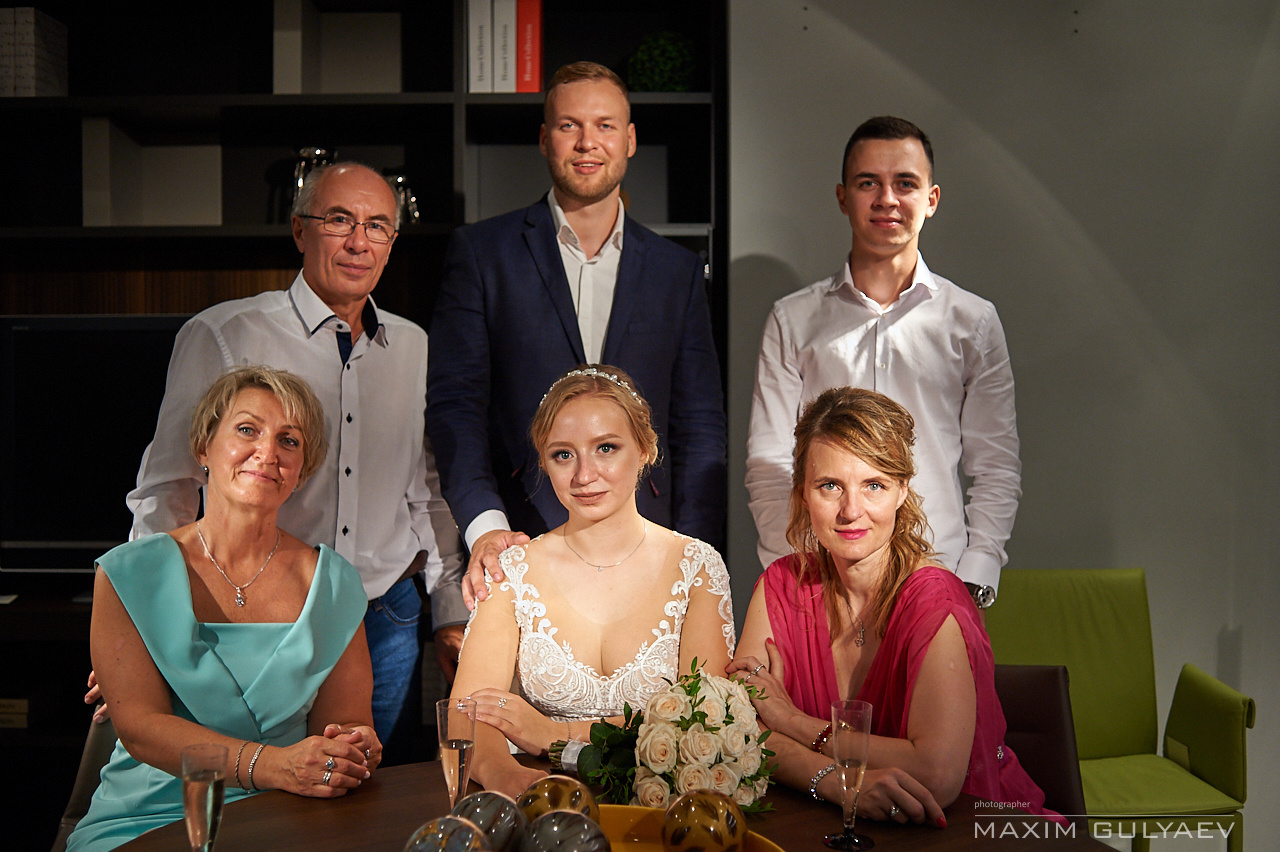 Свадебная фотосессия в мебельном салоне Calipso