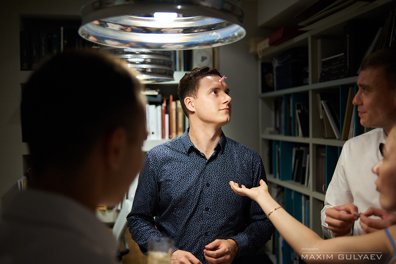 Свадебная фотосессия в мебельном салоне Calipso