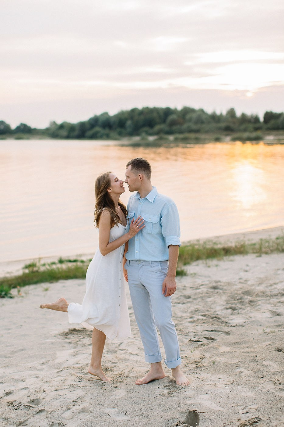 Лена и Женя