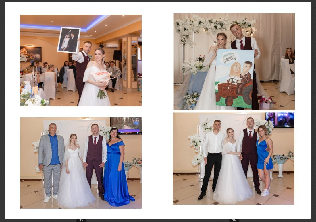 Свадебная фотокнига. Свадебный семейный фотограф Костырина Светлана