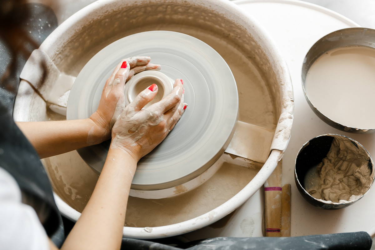 Pottery teacher. Photographer Beograd Serbia