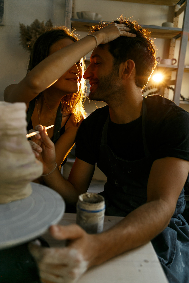 Pottery teacher. Photographer Beograd Serbia