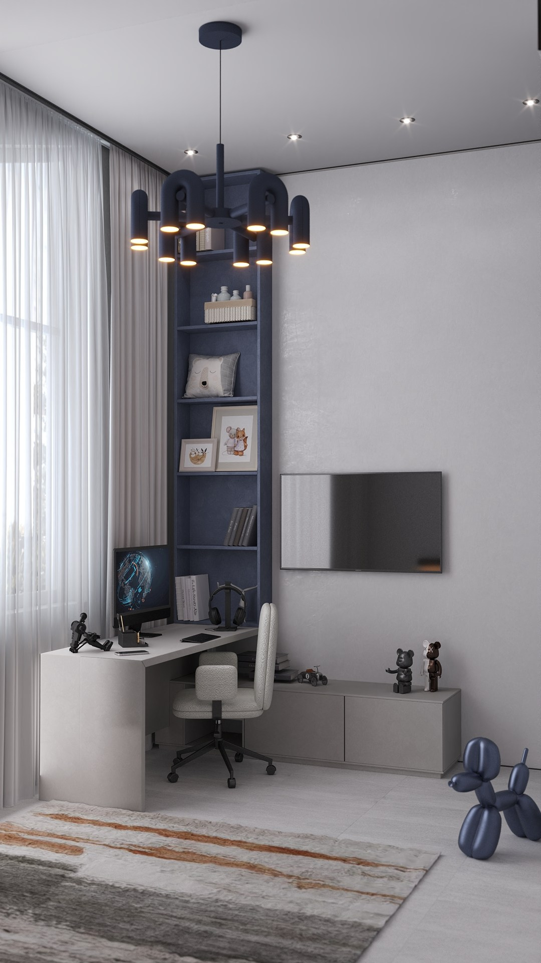 Европейский-2 101 м². БК студия дизайна интерьера