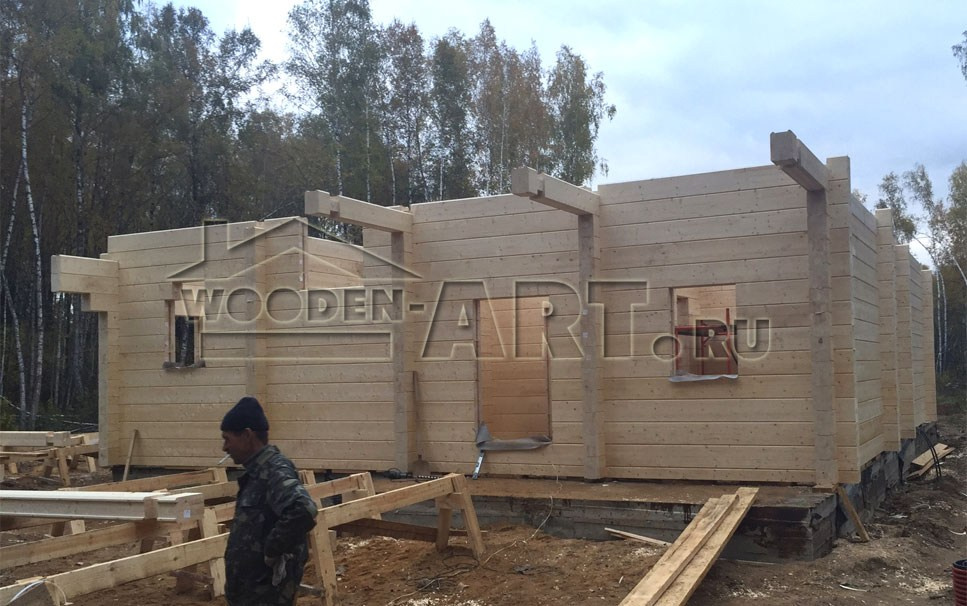 «Ватутинки» 277 кв. м. Проекты деревянных домов