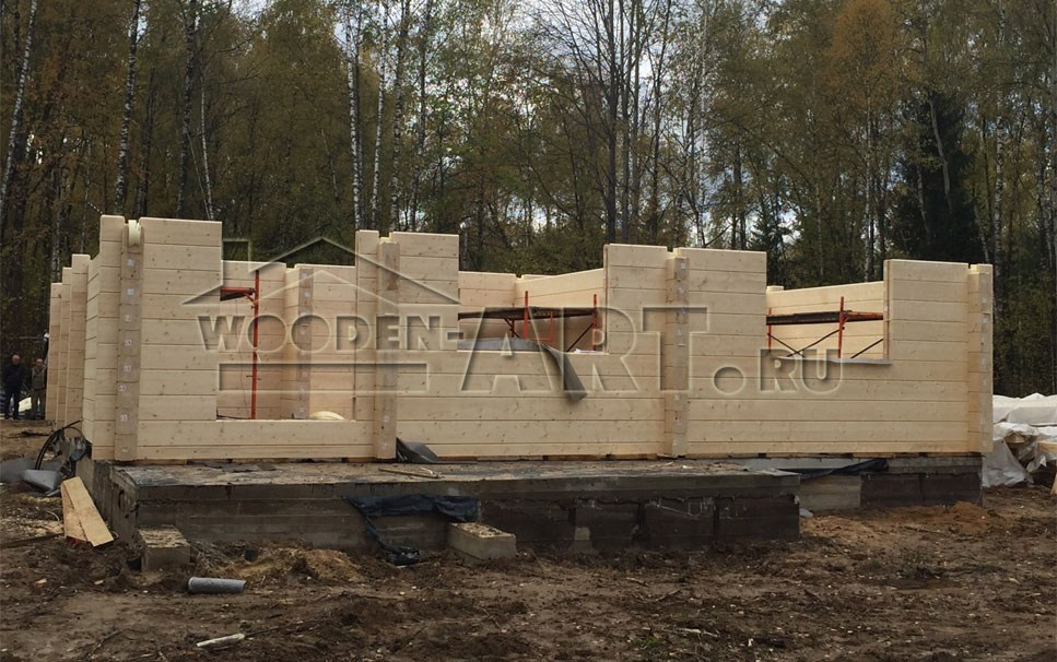 «Ватутинки» 277 кв. м. Проекты деревянных домов