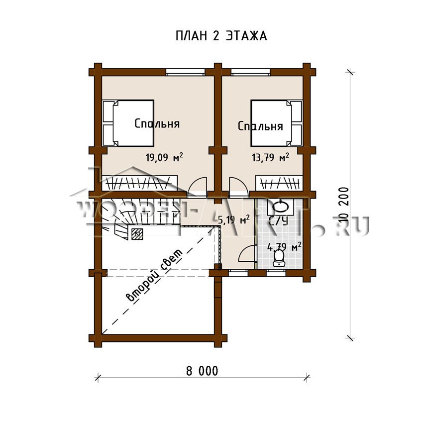 «Сурмеево» 197 кв. м. Проекты деревянных домов