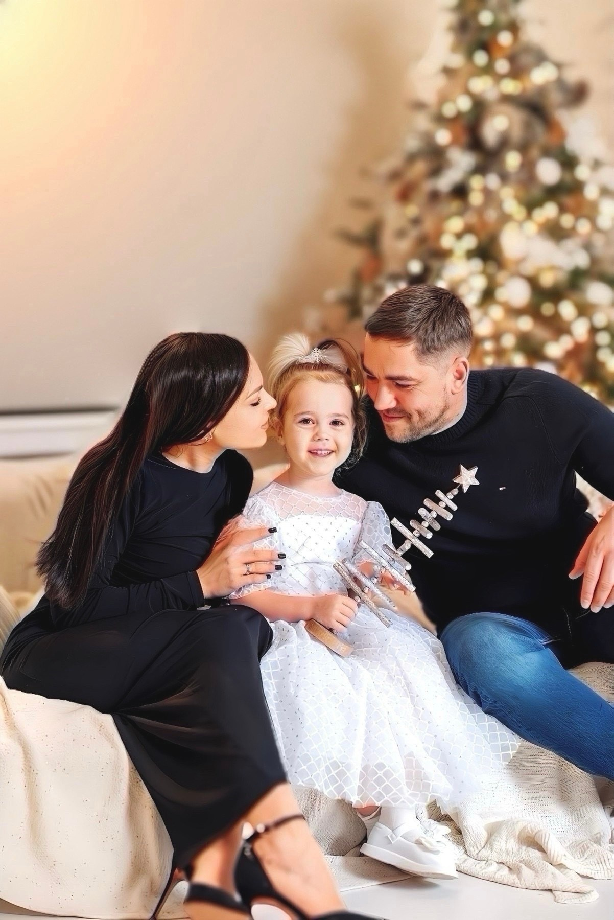 Анастасия с семьей. Семейный и детский фотограф Москва