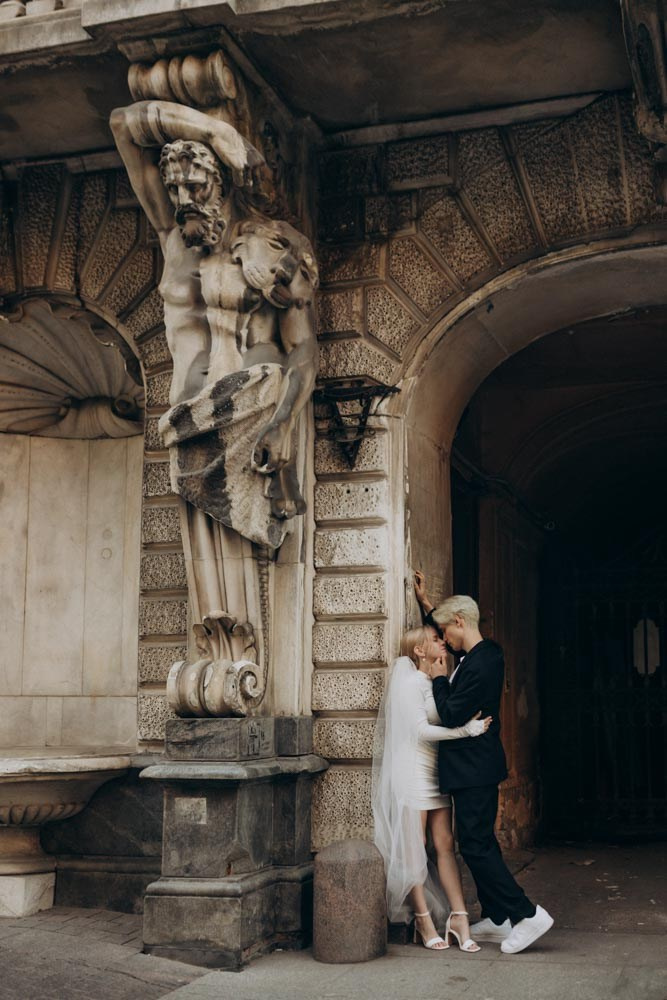 Саша и Вика | Дворец бракосочетания 1. Свадебный и love story фотограф в Санкт-Петербурге