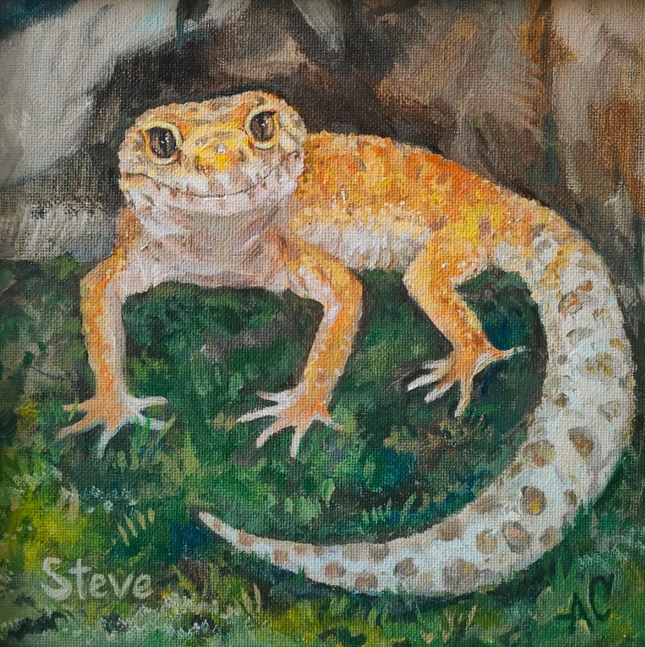 "Портрет Стивена", холст / масло, 2023