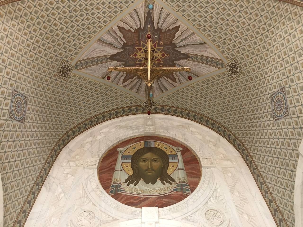 Мастерская МАГДАЛИНА роспись Храмов, г. Москва, мкрн «Город на реке», Владимирский храм. МАГДАЛИНА — мастерская церковного искусства