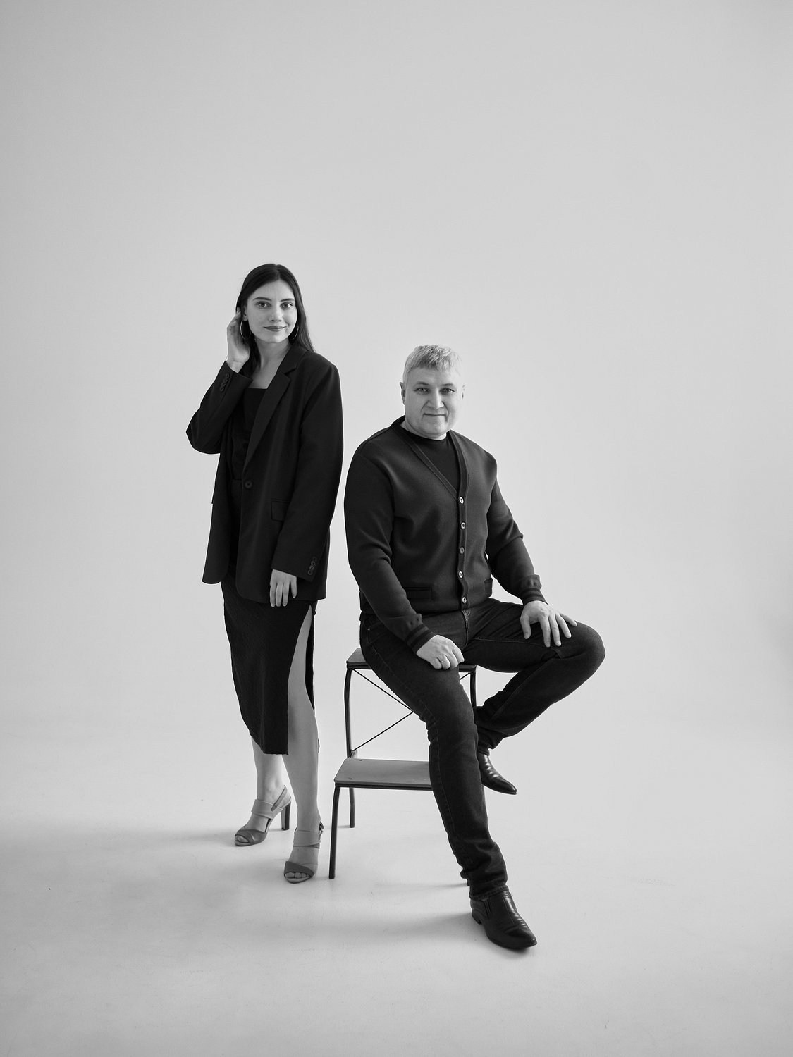 Семейная съемка в студии. Портретный фотограф в Санкт-Петербурге