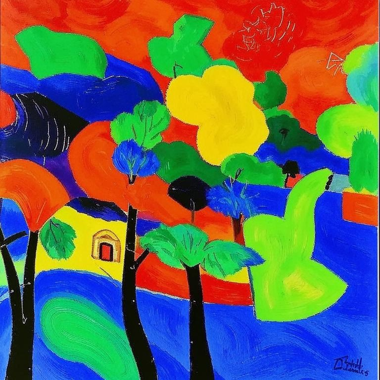 Хобби, картины. Архитектурное проектирование