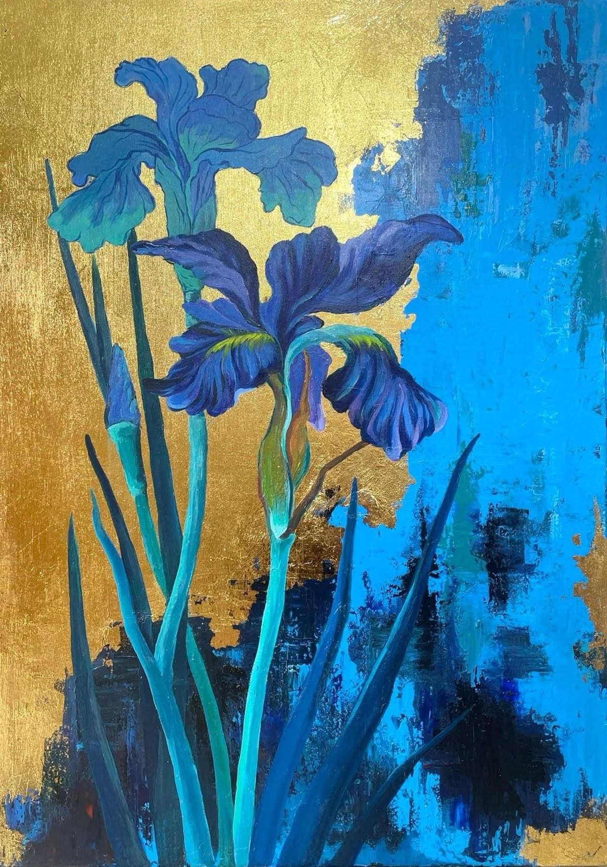 ИНТЕРЬЕРНЫЕ КАРТИНЫ С ЗОЛОЧЕНИЕМ ПОТАЛЬЮ. Творческая лаборатория