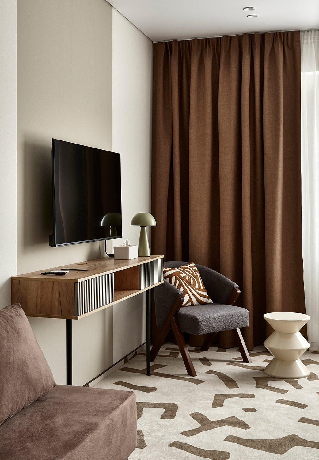 Отель М.33 ПАРК И СПА. Дизайнер интерьера Ксюша Шакирова, создание дизайн проектов под ключ