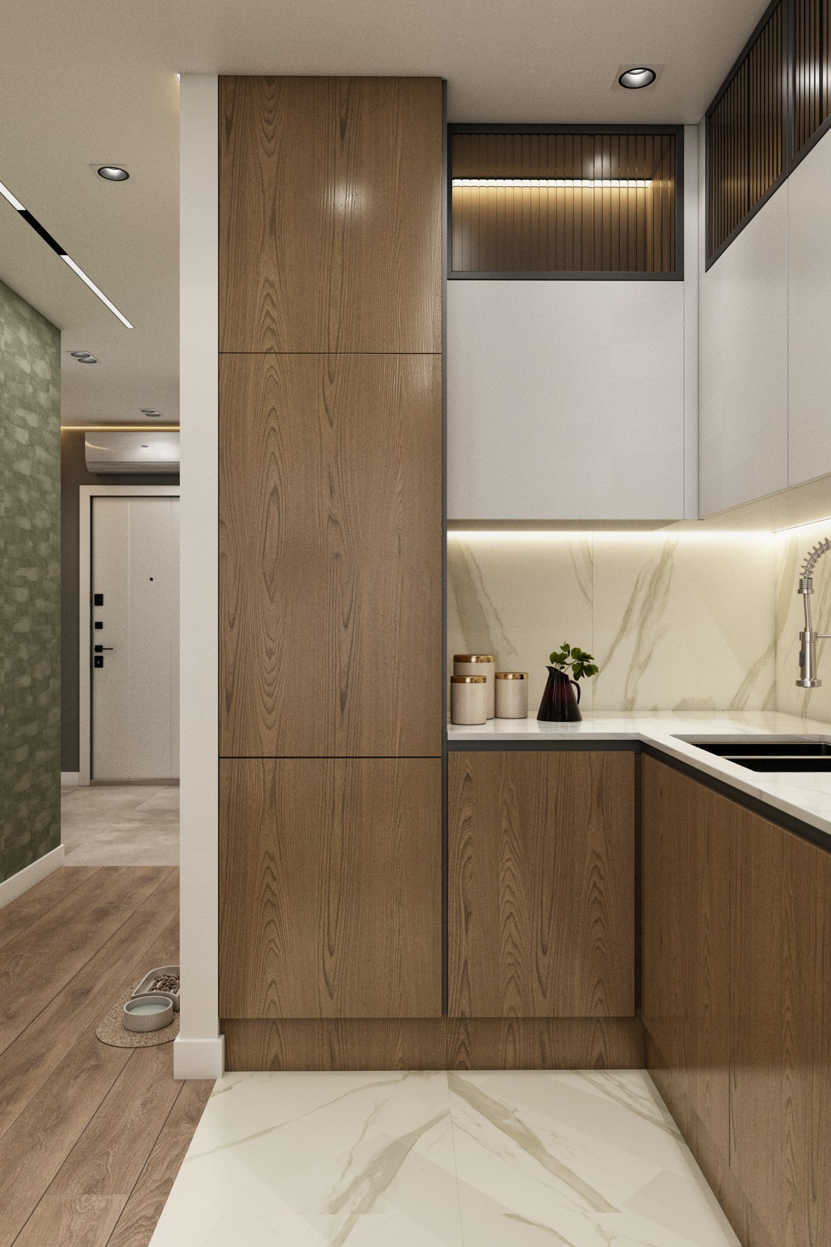 Квартира со своим характером в ЖК Солярис. Дизайн-проекты жилых и общественных пространств во Владивостоке