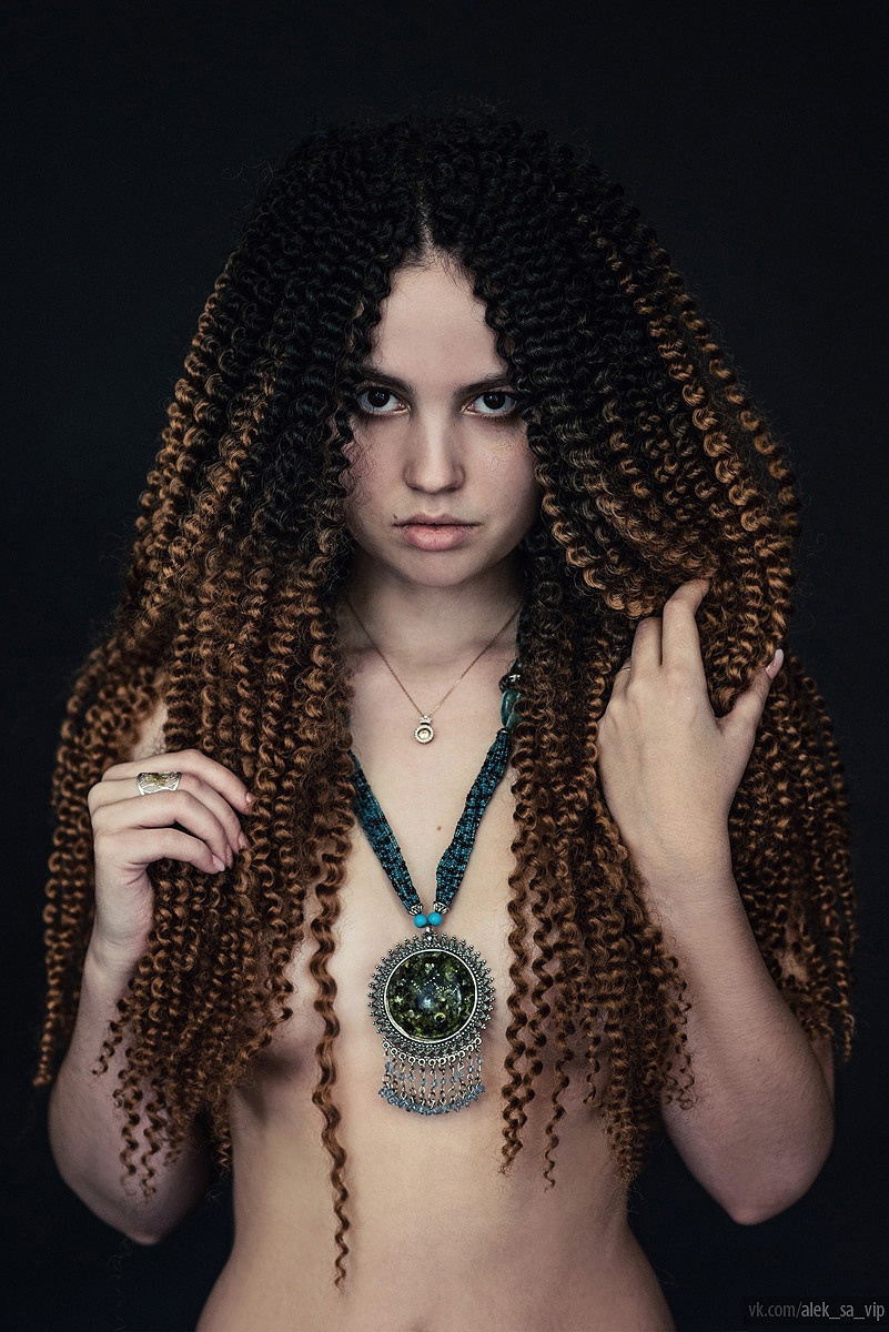 Студийная фотосессия, дреды, афролоконы, афрокосы, фотограф Краснодар