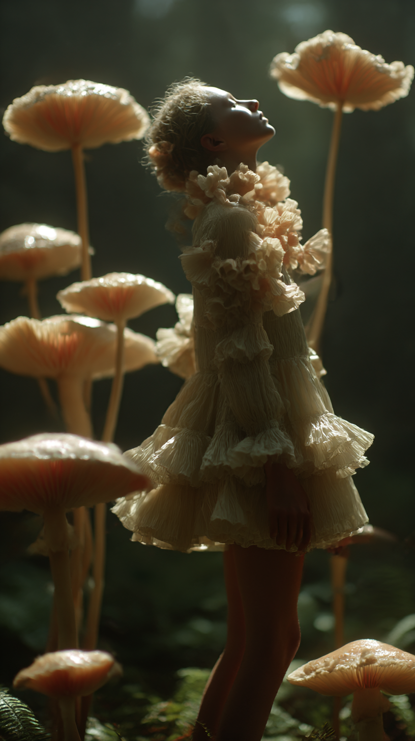 Грибы. AI художник и фотограф Ольга Косина