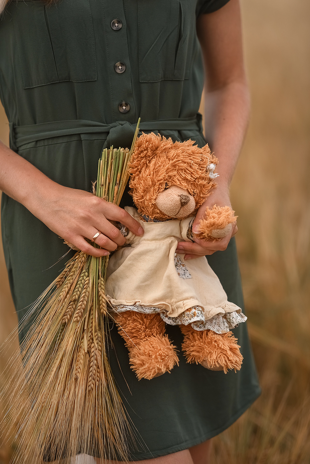 Фотосессия в поле. Фотограф Юлия Кондратьева