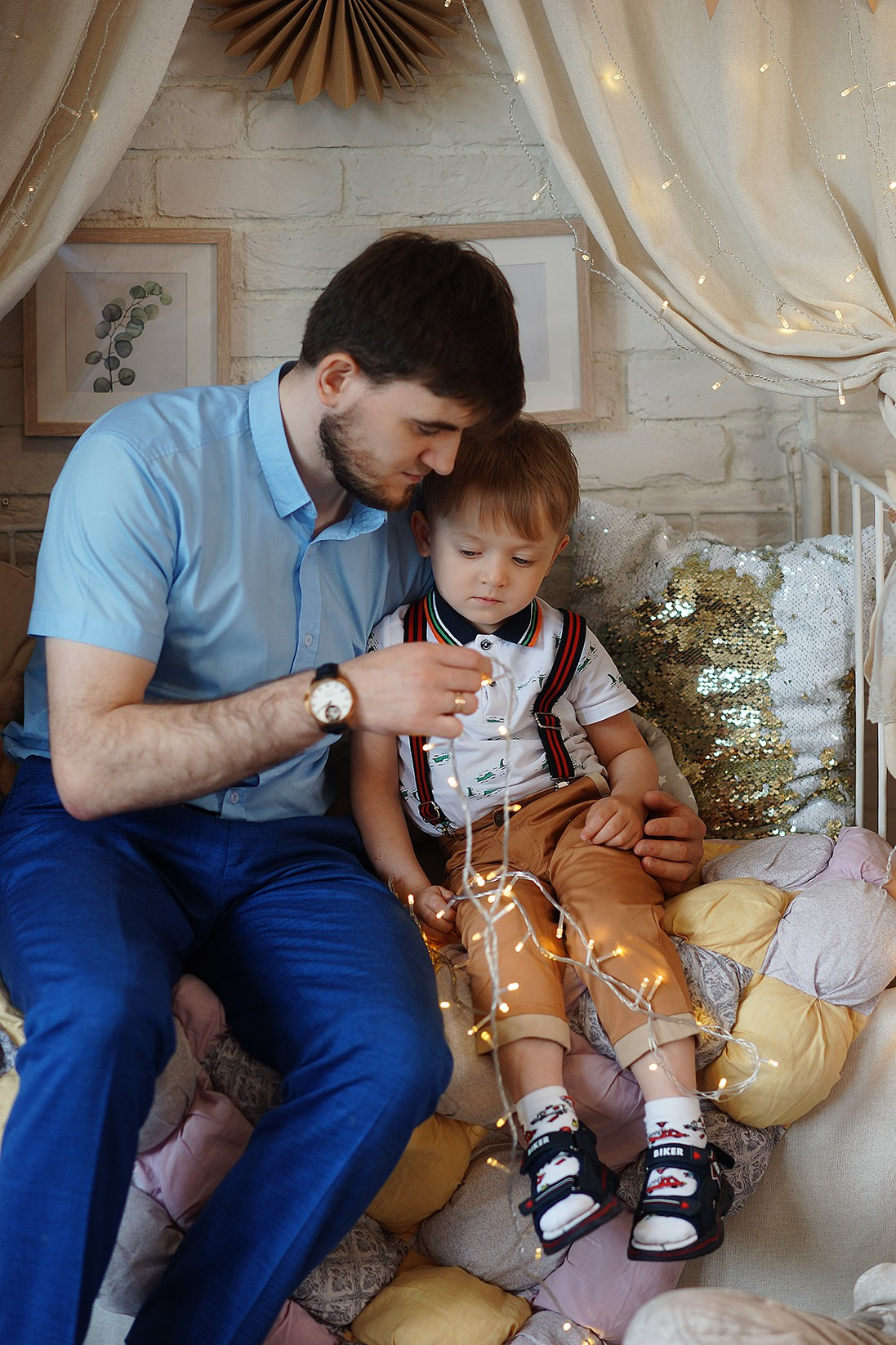 Семейная фотосессия в студии ZOOM. Семейный фотограф г. Новокузнецк Юлия Машникова