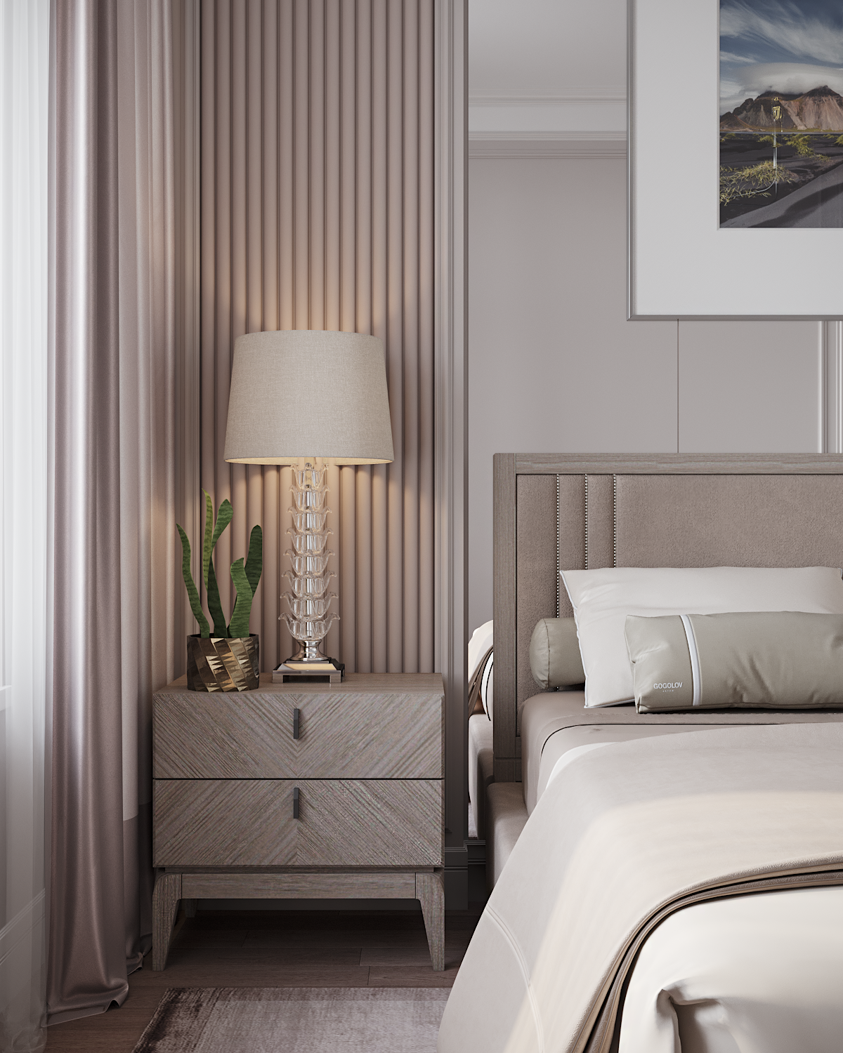 ЖК Сити парк 3. Дизайн интерьера в Москве