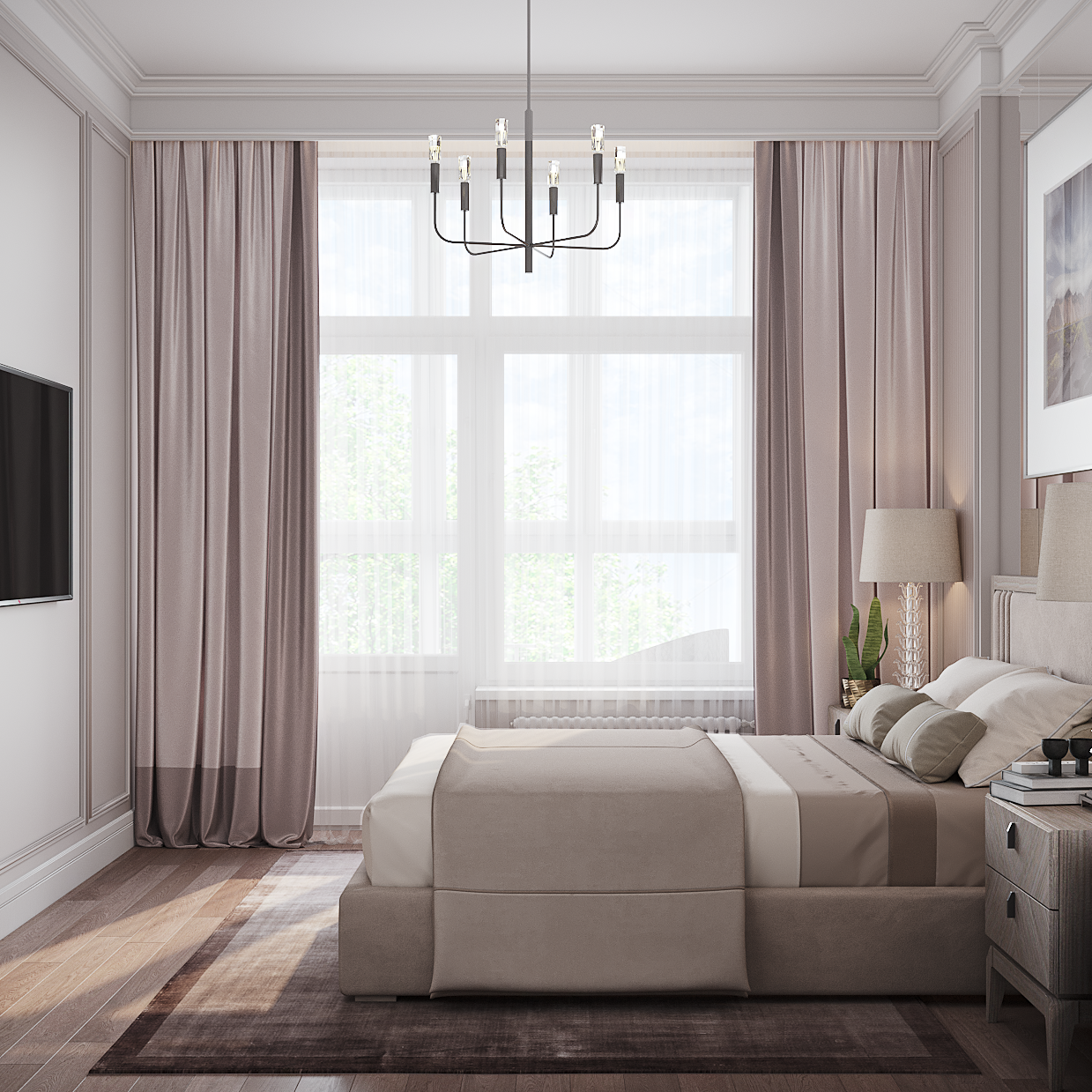 ЖК Сити парк 3. Дизайн интерьера в Москве