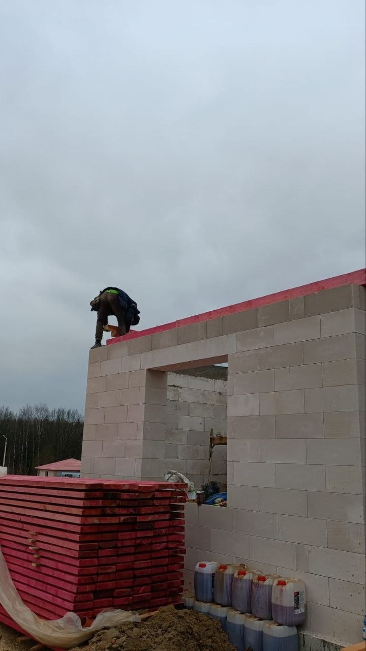 Монтаж деревянного перекрытия