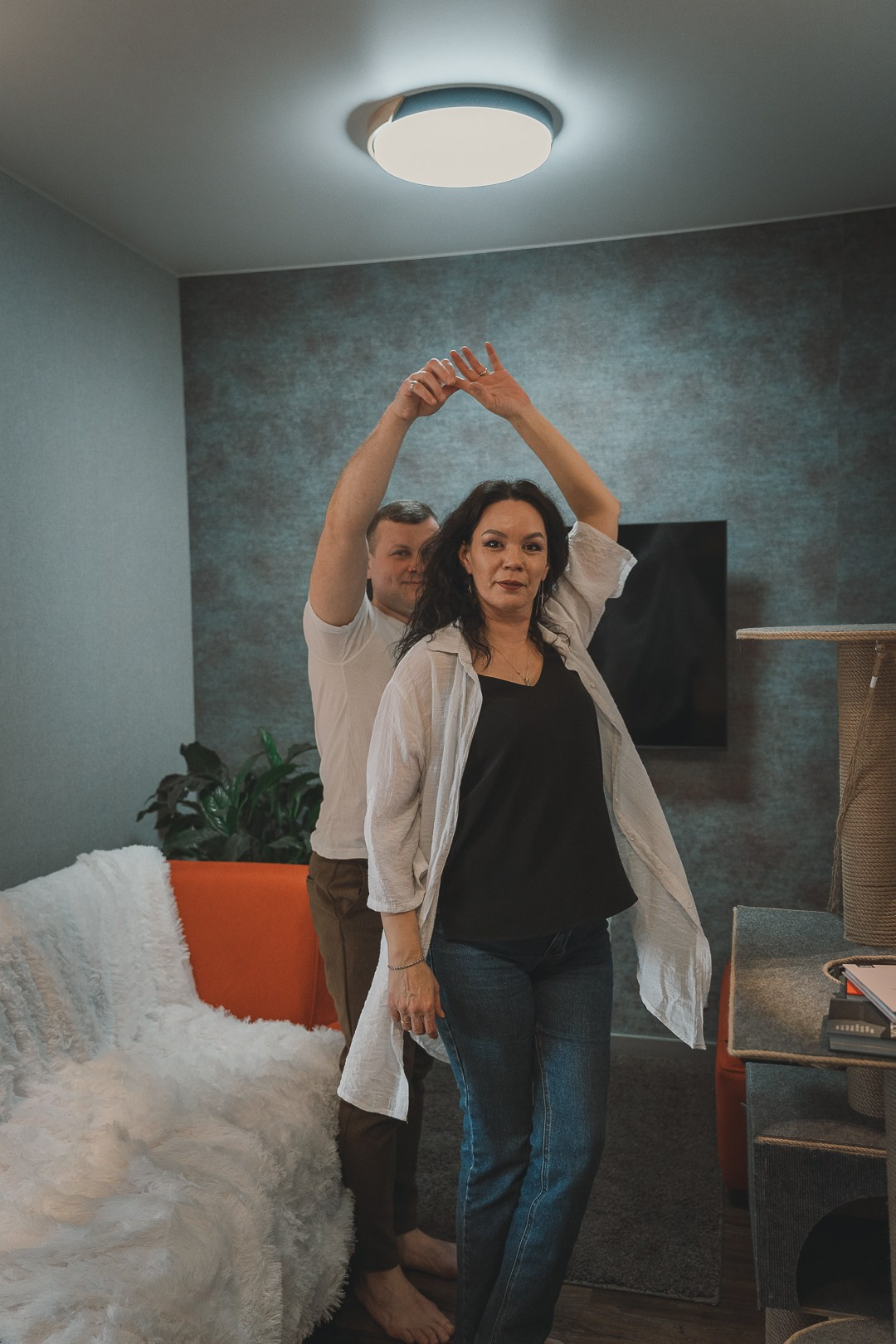 Домашняя фотосессия. Александр и Ирина