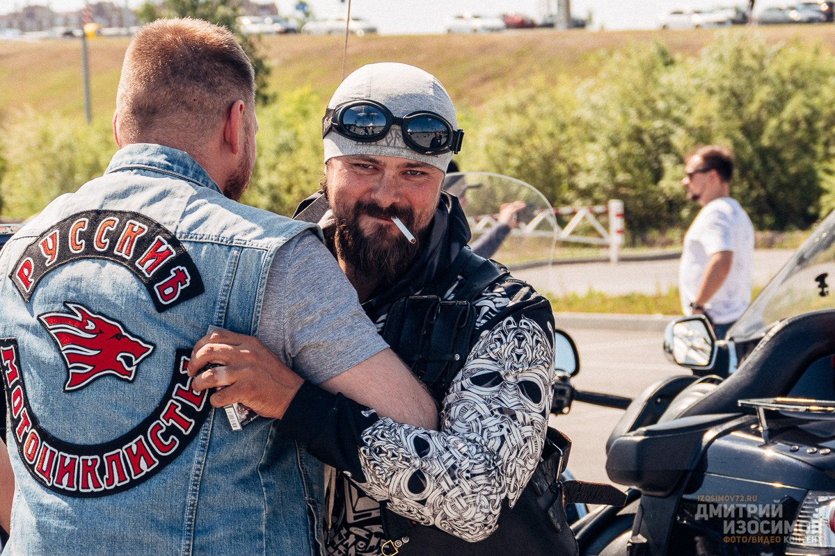 Слёт байкеров