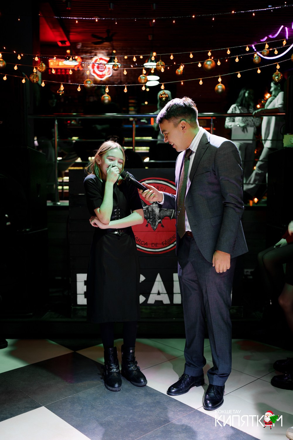 МЯТА школьная дискотека. КИПЯТКОМ КОКШЕТАУ