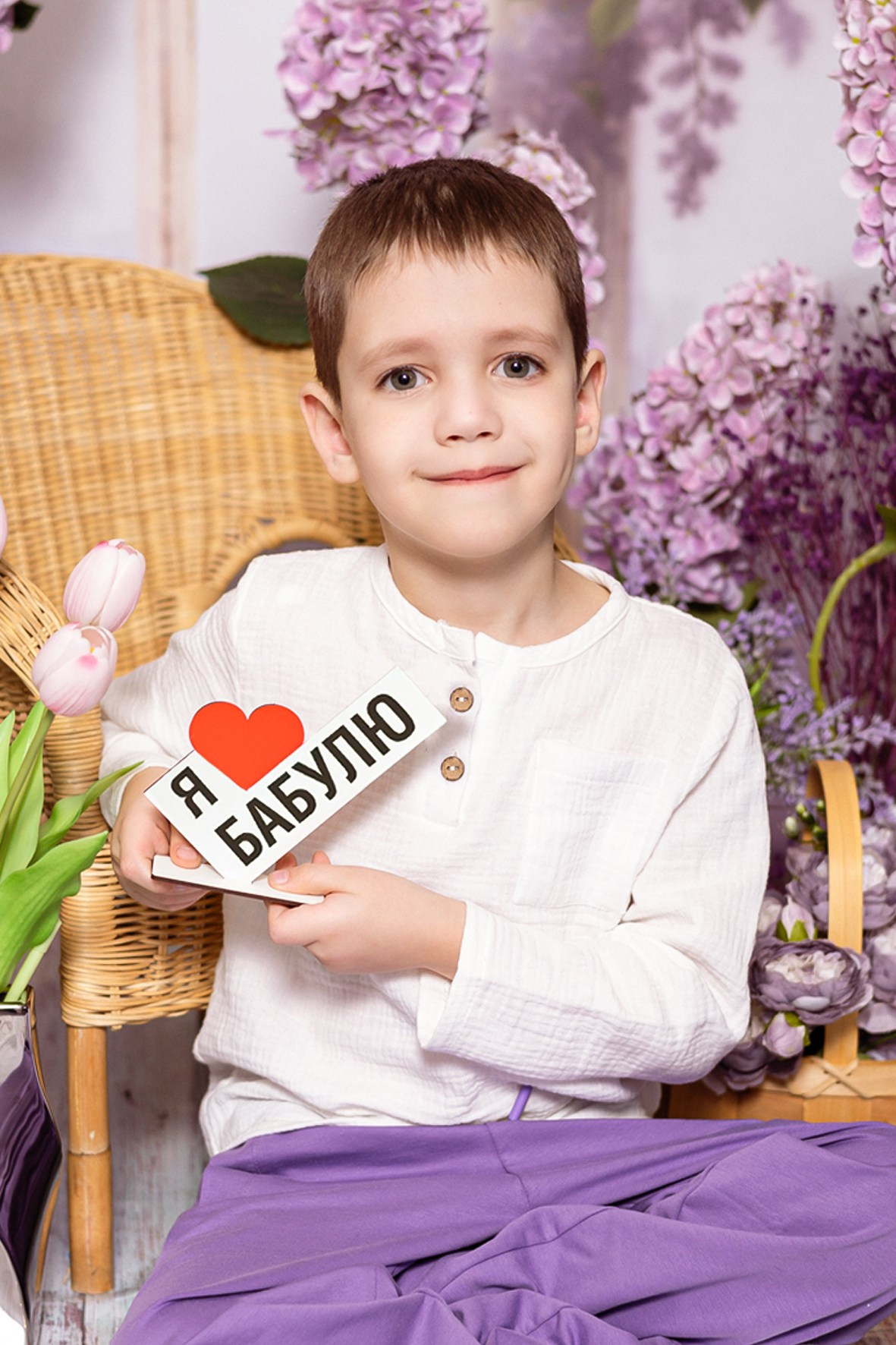 Сирень. Детский фотограф г. Казань — Анастасия Фурман